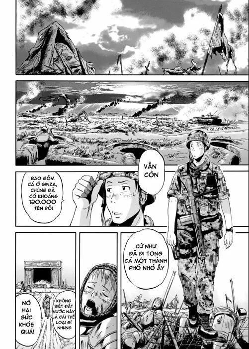 Gate - Jietai Kare No Chi Nite, Kaku Tatakeri Nettruyen ZZZ Chương 1 Page 22