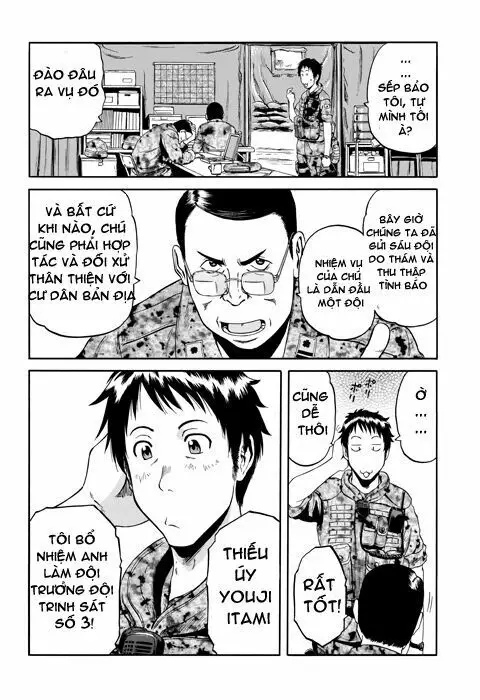 Gate - Jietai Kare No Chi Nite, Kaku Tatakeri Nettruyen ZZZ Chương 1 Page 24