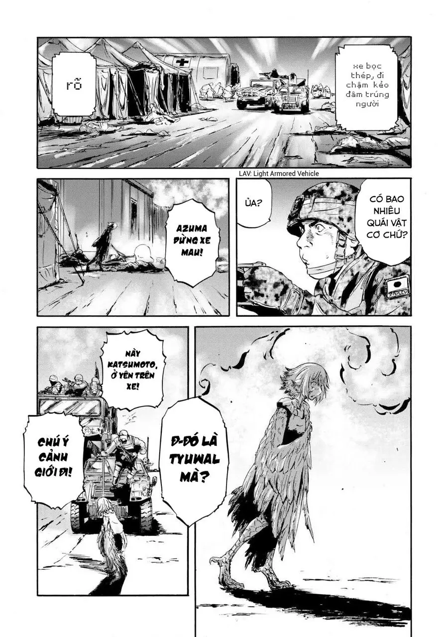 Gate - Jietai Kare No Chi Nite, Kaku Tatakeri Nettruyen ZZZ Chương 138 Page 8