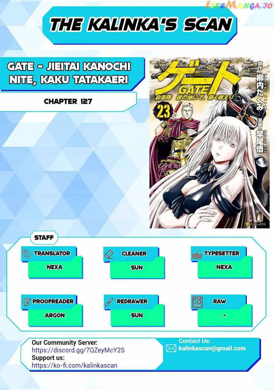 Gate - Jietai Kare No Chi Nite, Kaku Tatakeri Nettruyen ZZZ Chương 127 Page 4