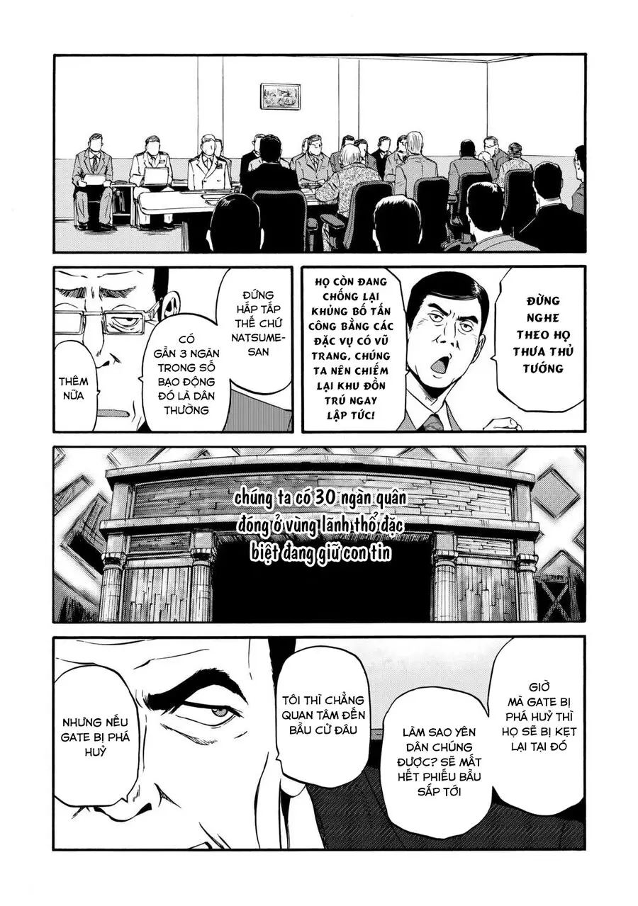 Gate - Jietai Kare No Chi Nite, Kaku Tatakeri Nettruyen ZZZ Chương 133 Page 10