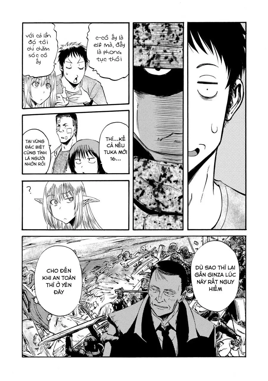 Gate - Jietai Kare No Chi Nite, Kaku Tatakeri Nettruyen ZZZ Chương 133 Page 37