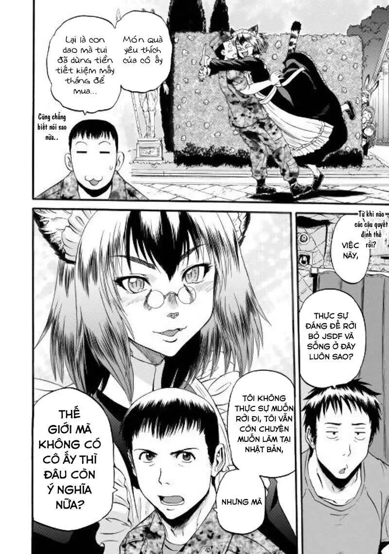 Gate - Jietai Kare No Chi Nite, Kaku Tatakeri Nettruyen ZZZ Chương 96 Page 9