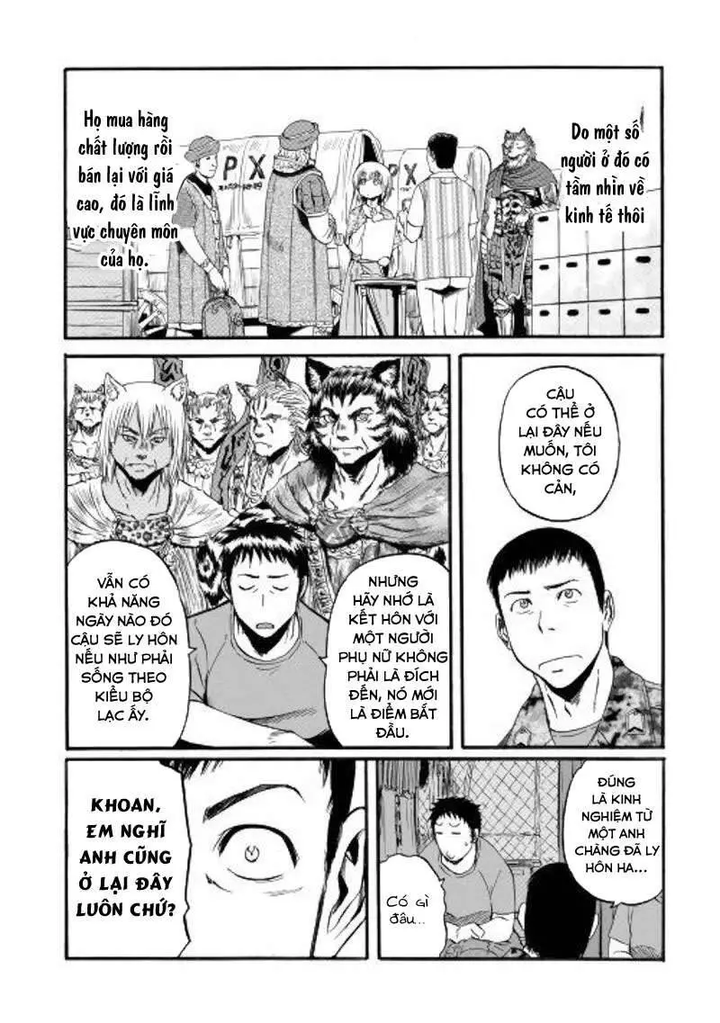 Gate - Jietai Kare No Chi Nite, Kaku Tatakeri Nettruyen ZZZ Chương 96 Page 12