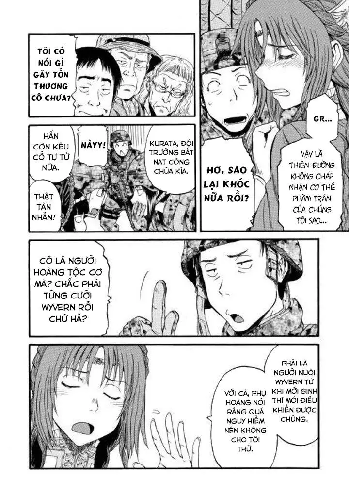 Gate - Jietai Kare No Chi Nite, Kaku Tatakeri Nettruyen ZZZ Chương 93 Page 10