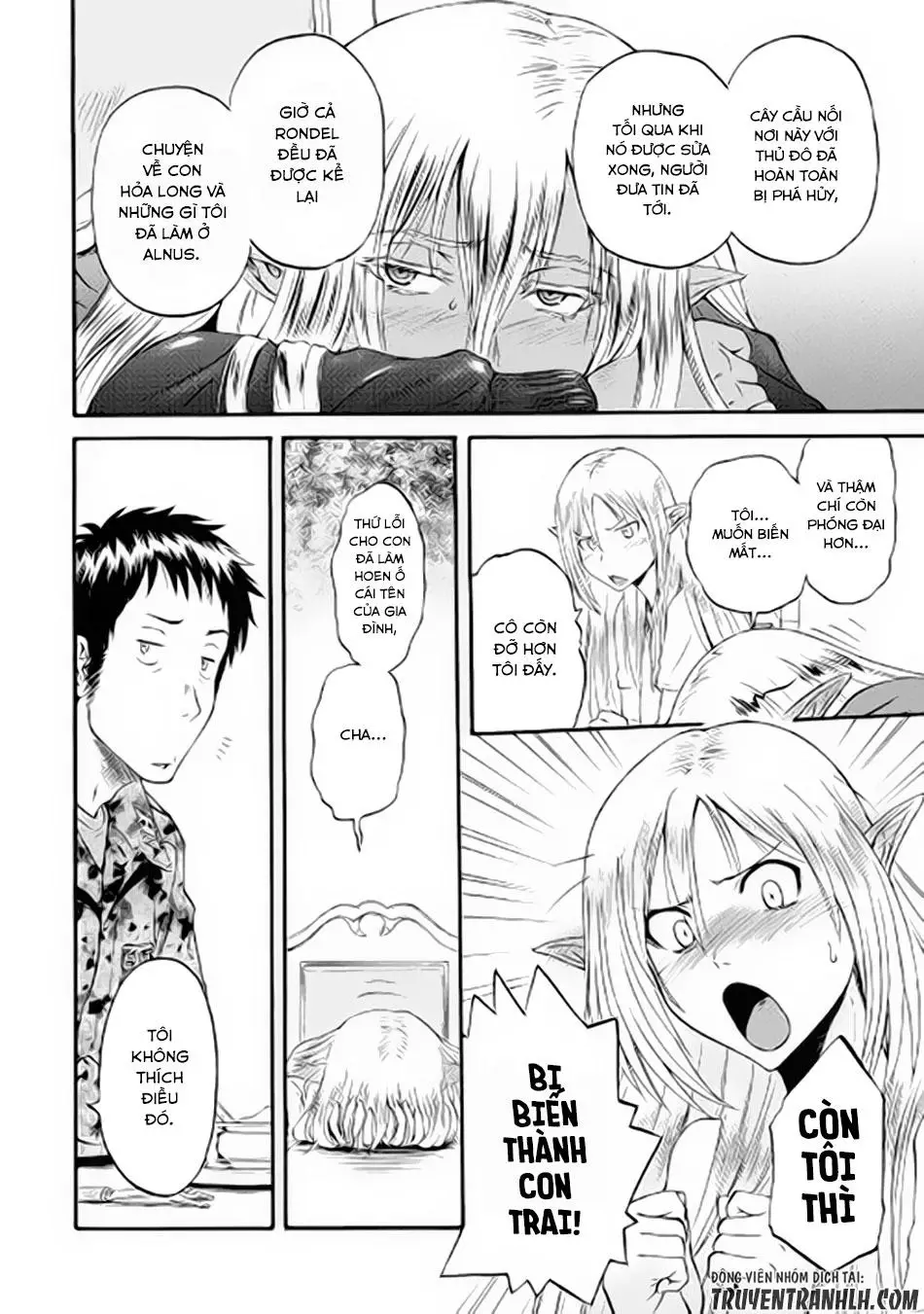 Gate - Jietai Kare No Chi Nite, Kaku Tatakeri Nettruyen ZZZ Chương 61.5 Page 11