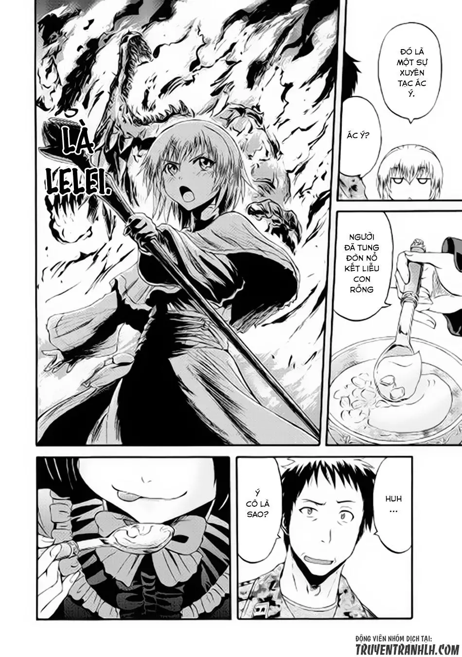 Gate - Jietai Kare No Chi Nite, Kaku Tatakeri Nettruyen ZZZ Chương 61.5 Page 13