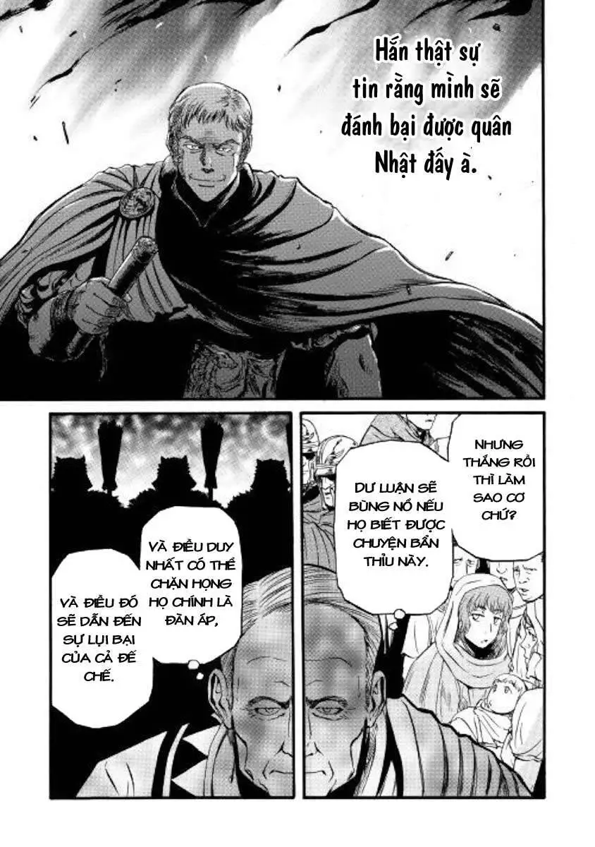 Gate - Jietai Kare No Chi Nite, Kaku Tatakeri Nettruyen ZZZ Chương 91 Page 22