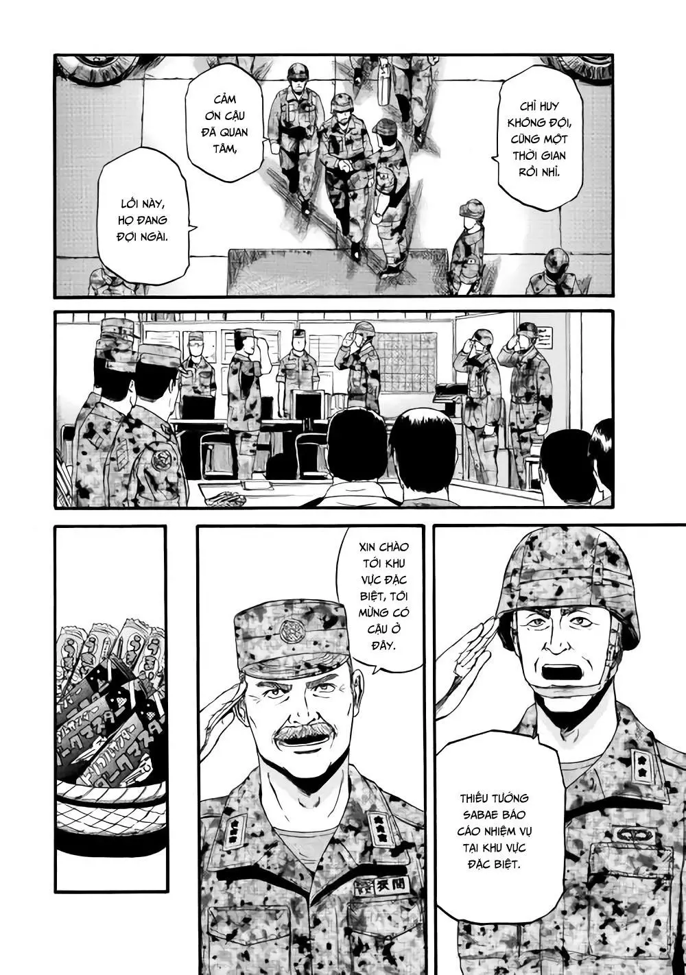 Gate - Jietai Kare No Chi Nite, Kaku Tatakeri Nettruyen ZZZ Chương 61 Page 8