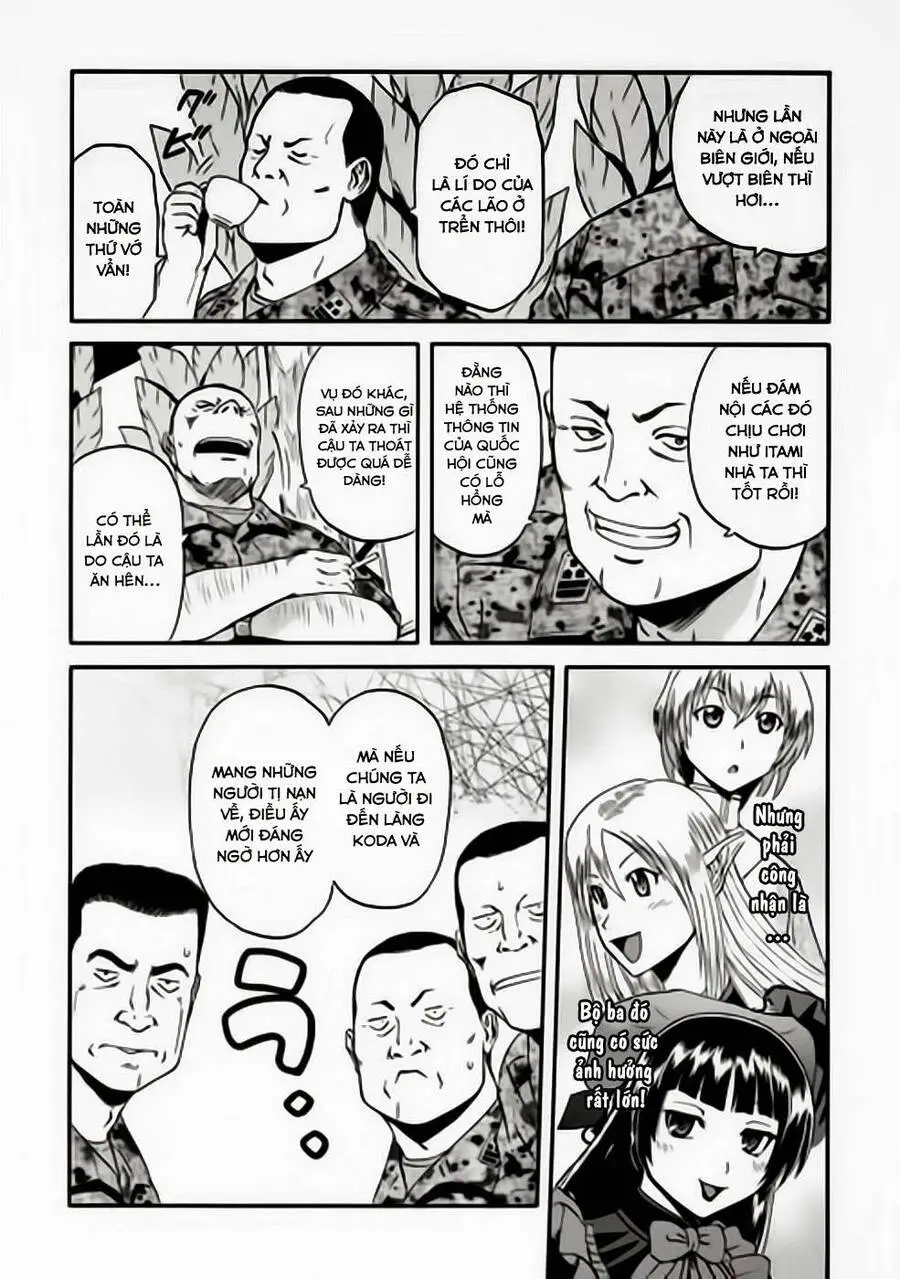 Gate - Jietai Kare No Chi Nite, Kaku Tatakeri Nettruyen ZZZ Chương 29 Page 14
