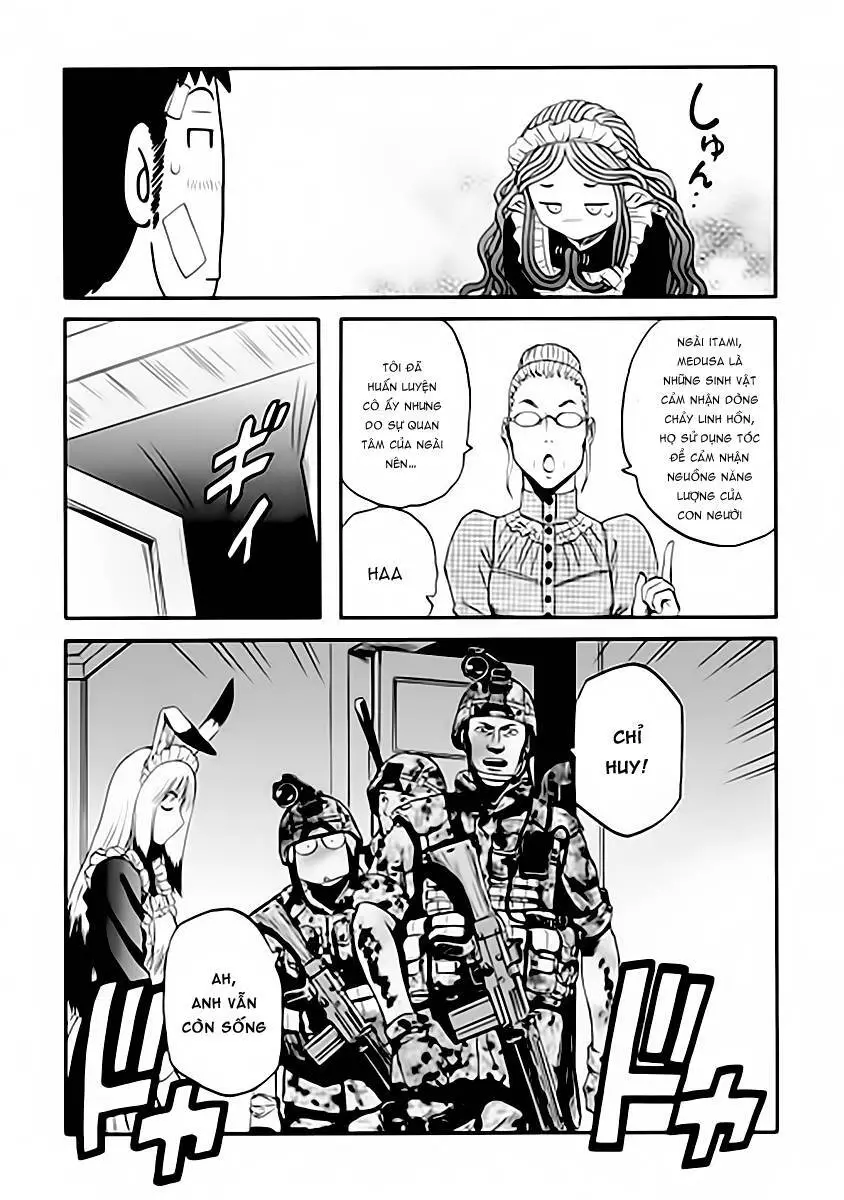 Gate - Jietai Kare No Chi Nite, Kaku Tatakeri Nettruyen ZZZ Chương 14 Page 14