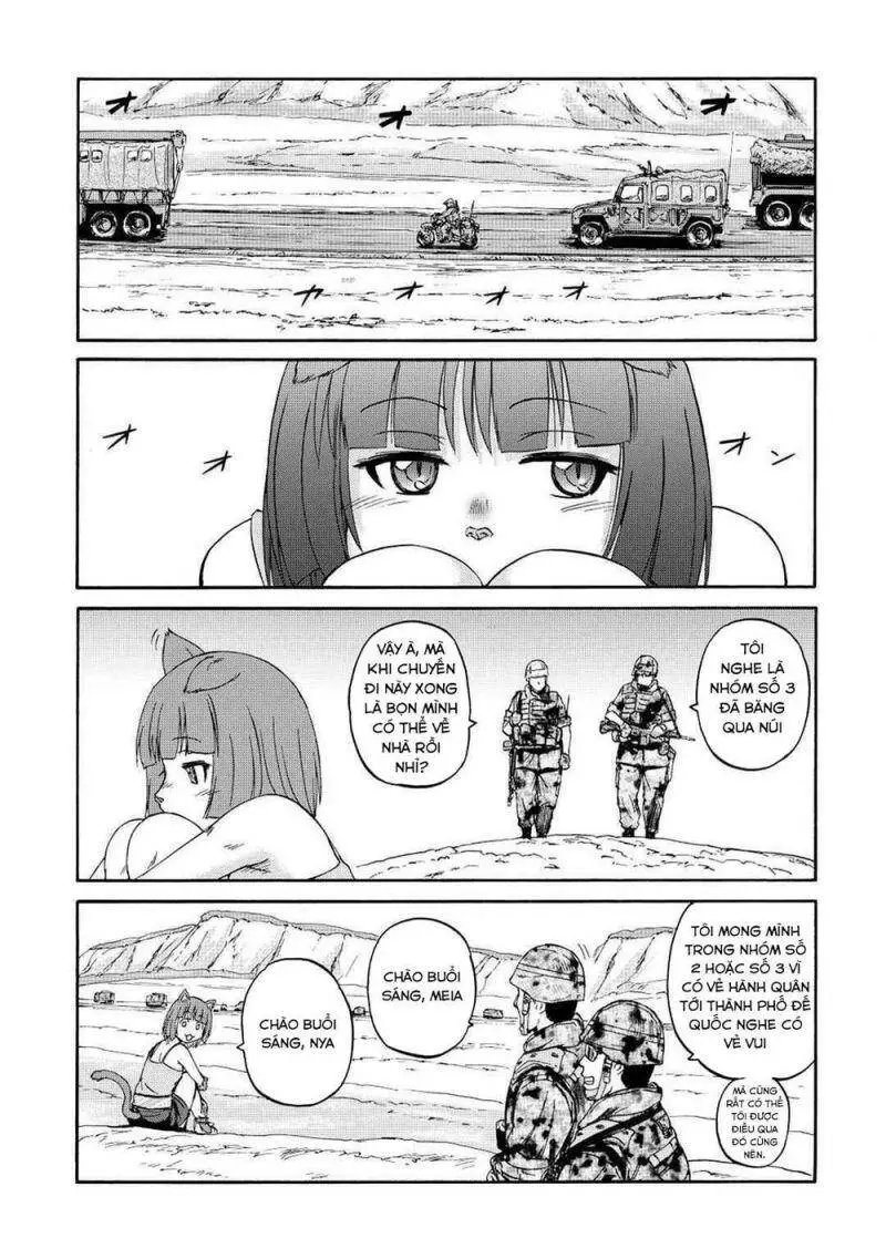 Gate - Jietai Kare No Chi Nite, Kaku Tatakeri Nettruyen ZZZ Chương 118 Page 7