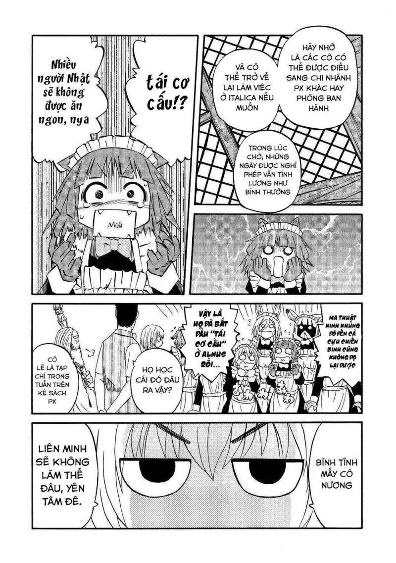 Gate - Jietai Kare No Chi Nite, Kaku Tatakeri Nettruyen ZZZ Chương 118 Page 12