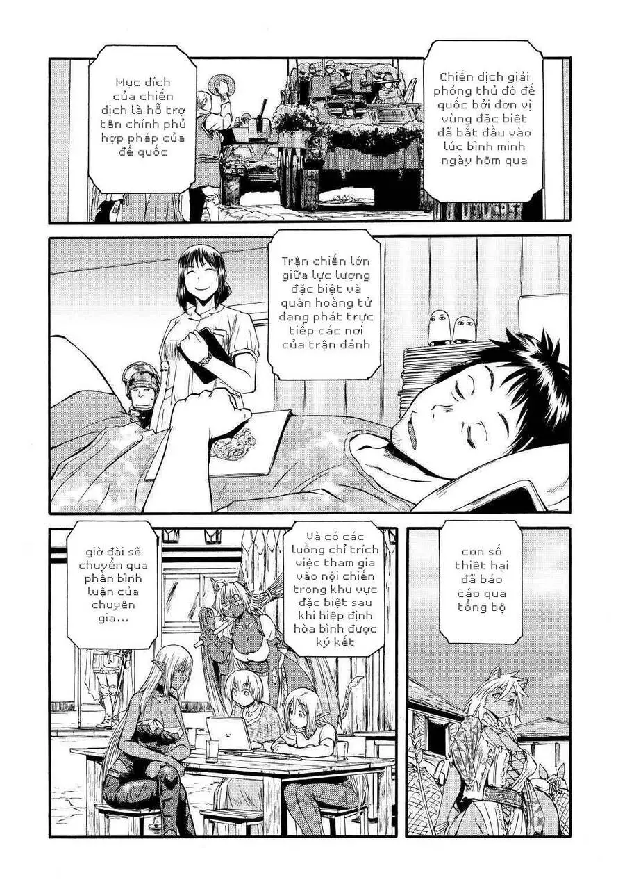 Gate - Jietai Kare No Chi Nite, Kaku Tatakeri Nettruyen ZZZ Chương 116 Page 14