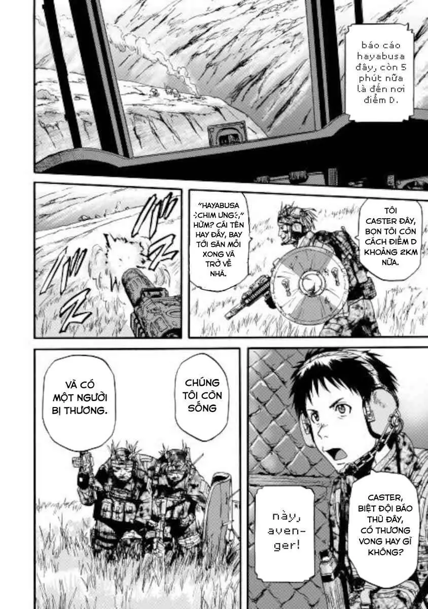 Gate - Jietai Kare No Chi Nite, Kaku Tatakeri Nettruyen ZZZ Chương 101.1 Page 11