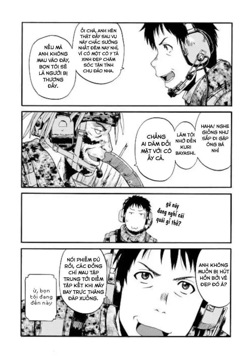 Gate - Jietai Kare No Chi Nite, Kaku Tatakeri Nettruyen ZZZ Chương 101.1 Page 12