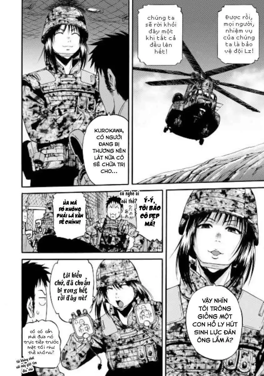 Gate - Jietai Kare No Chi Nite, Kaku Tatakeri Nettruyen ZZZ Chương 101.1 Page 13