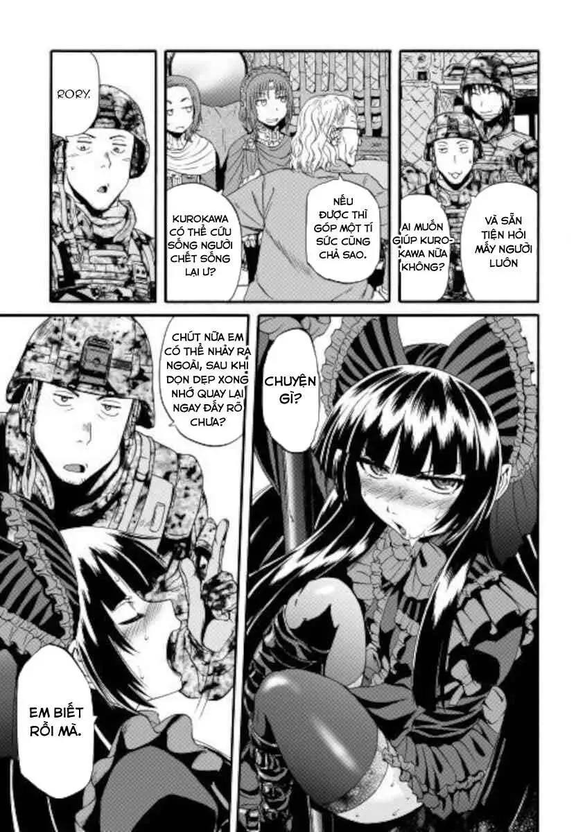 Gate - Jietai Kare No Chi Nite, Kaku Tatakeri Nettruyen ZZZ Chương 101.1 Page 14