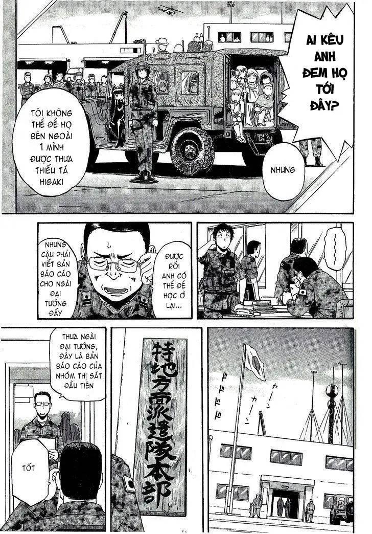 Gate - Jietai Kare No Chi Nite, Kaku Tatakeri Nettruyen ZZZ Chương 7 Page 9
