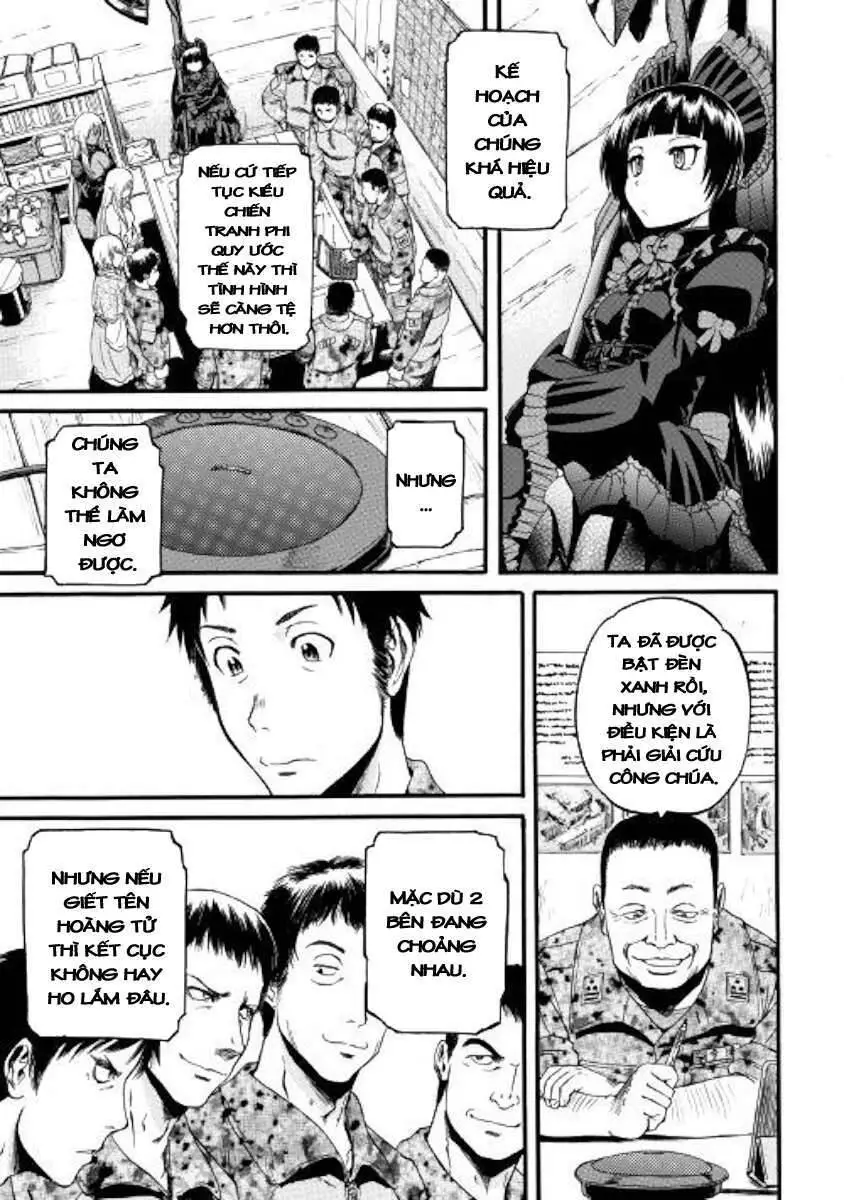 Gate - Jietai Kare No Chi Nite, Kaku Tatakeri Nettruyen ZZZ Chương 83 Page 10