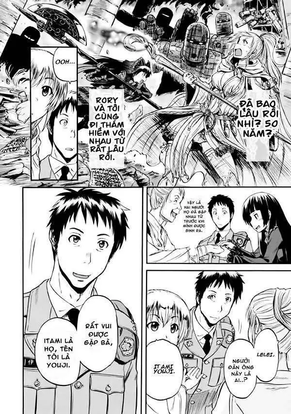 Gate - Jietai Kare No Chi Nite, Kaku Tatakeri Nettruyen ZZZ Chương 54 Page 11