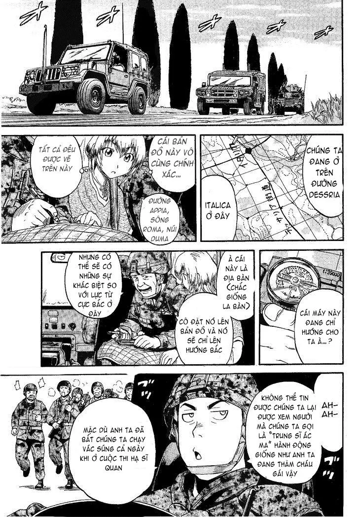 Gate - Jietai Kare No Chi Nite, Kaku Tatakeri Nettruyen ZZZ Chương 9 Page 7
