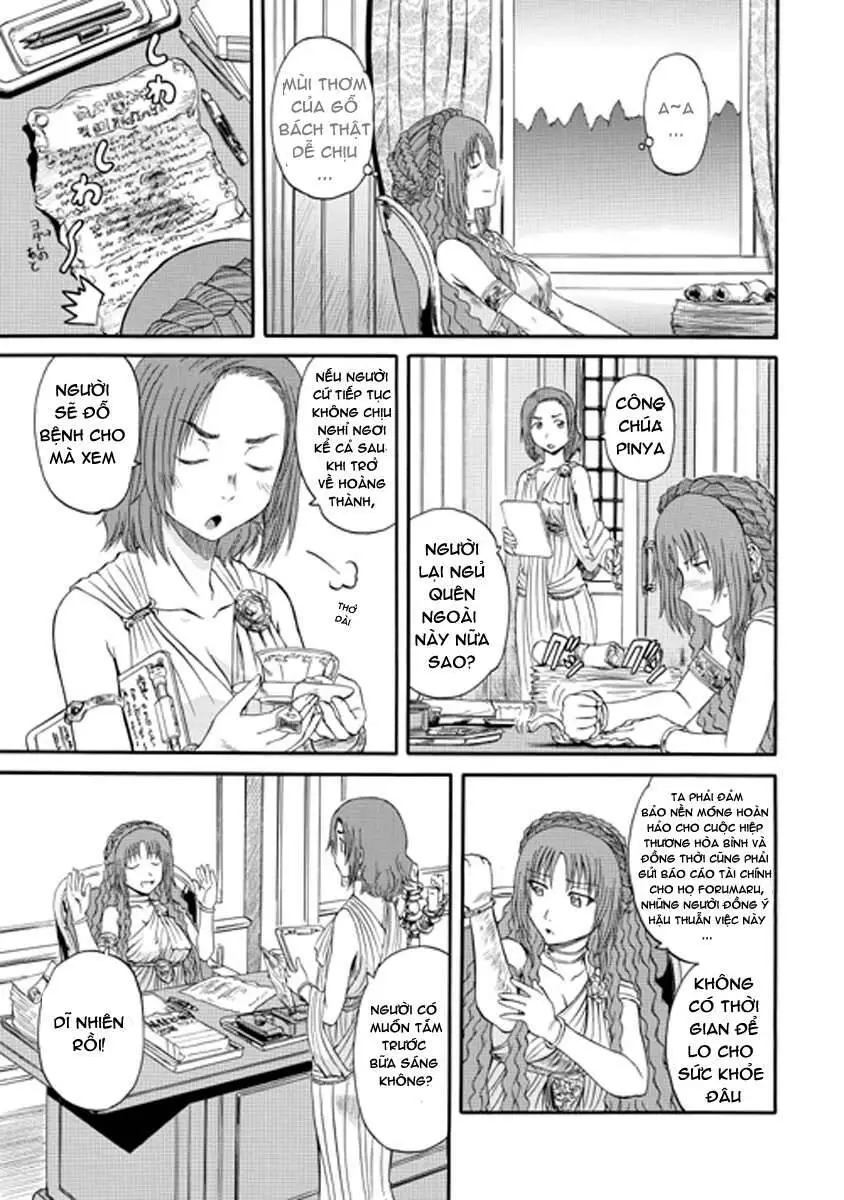 Gate - Jietai Kare No Chi Nite, Kaku Tatakeri Nettruyen ZZZ Chương 25 Page 8