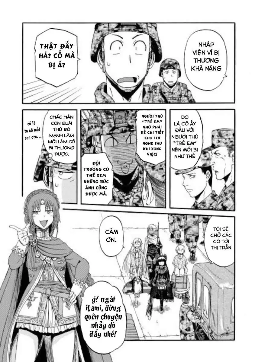 Gate - Jietai Kare No Chi Nite, Kaku Tatakeri Nettruyen ZZZ Chương 102 Page 14
