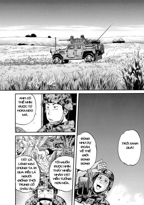 Gate - Jietai Kare No Chi Nite, Kaku Tatakeri Nettruyen ZZZ Chương 2 Page 11