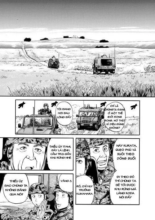 Gate - Jietai Kare No Chi Nite, Kaku Tatakeri Nettruyen ZZZ Chương 2 Page 12