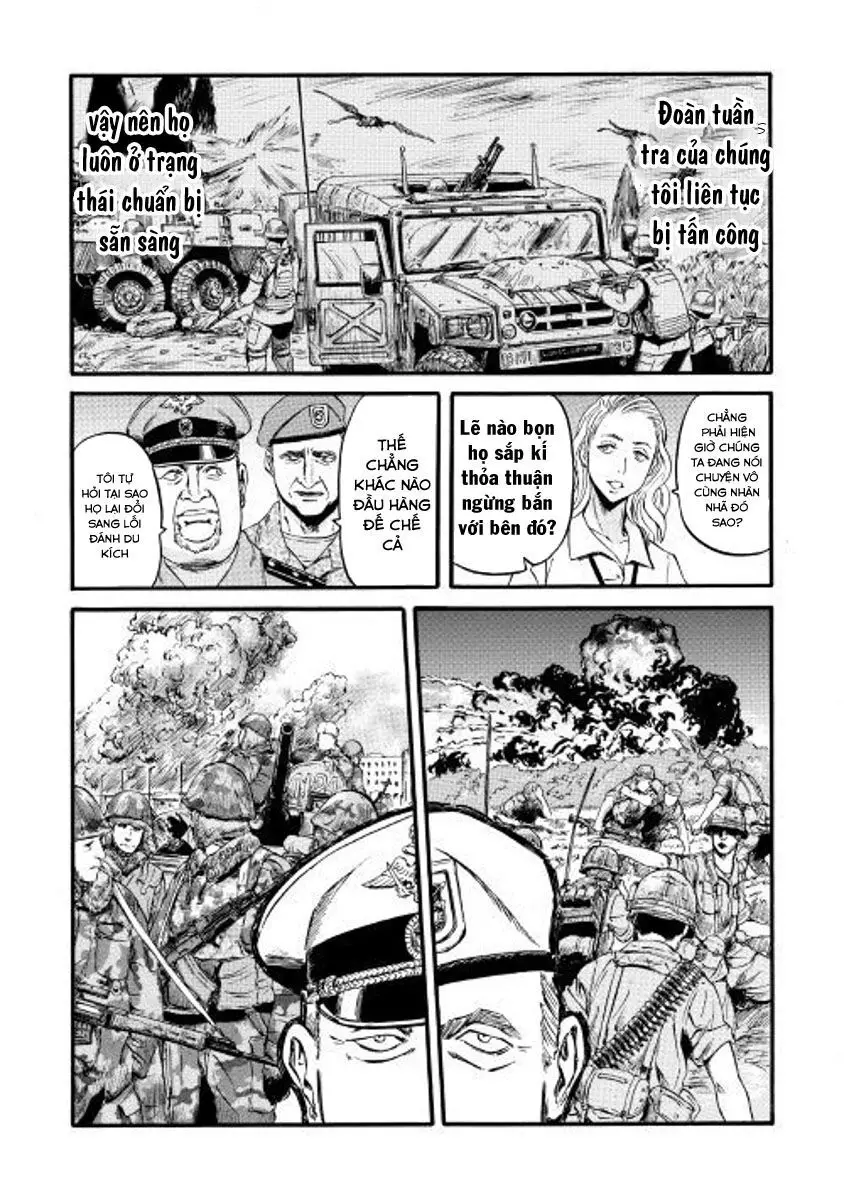 Gate - Jietai Kare No Chi Nite, Kaku Tatakeri Nettruyen ZZZ Chương 72 Page 14