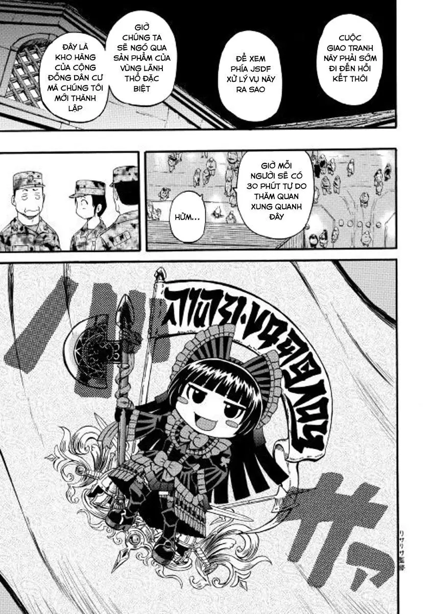 Gate - Jietai Kare No Chi Nite, Kaku Tatakeri Nettruyen ZZZ Chương 72 Page 15