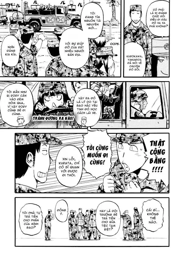 Gate - Jietai Kare No Chi Nite, Kaku Tatakeri Nettruyen ZZZ Chương 47 Page 10