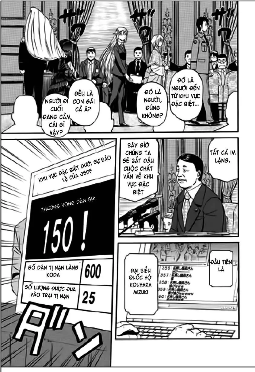 Gate - Jietai Kare No Chi Nite, Kaku Tatakeri Nettruyen ZZZ Chương 18 Page 4