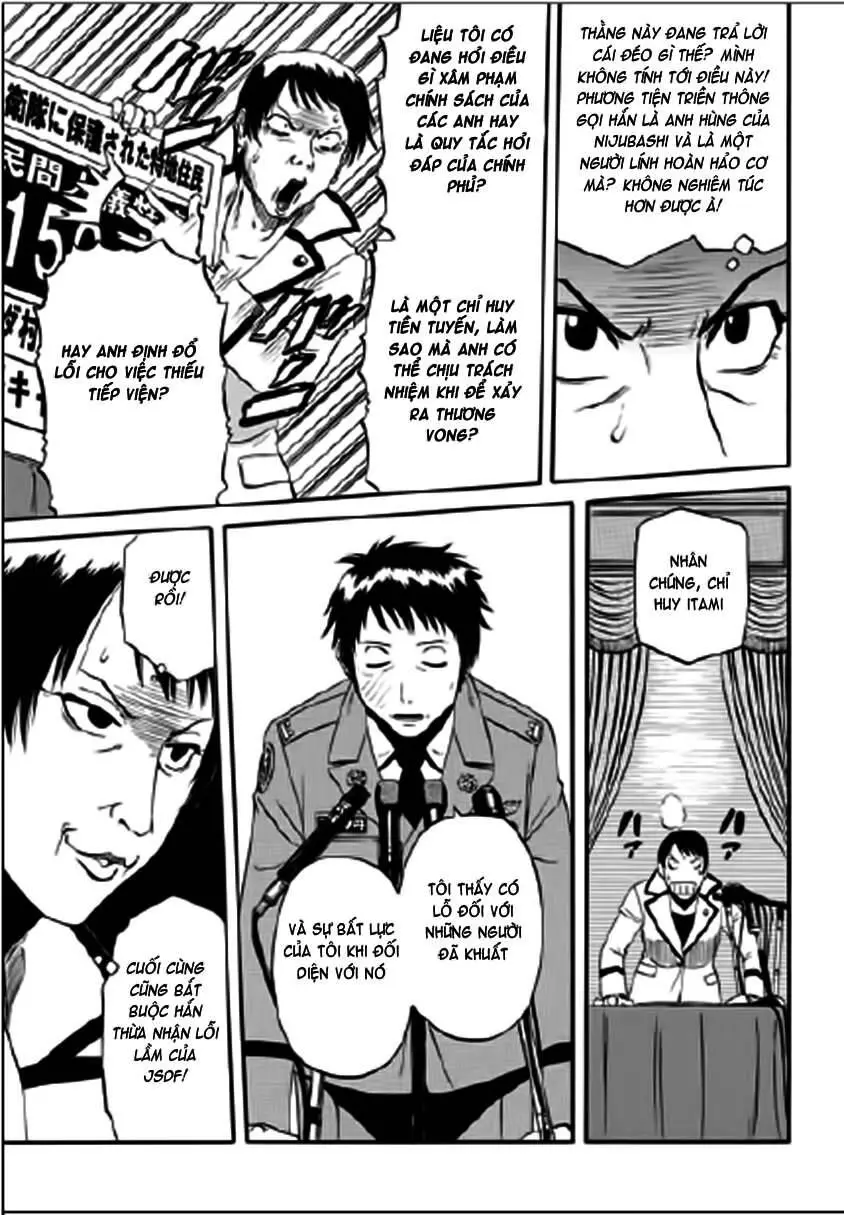 Gate - Jietai Kare No Chi Nite, Kaku Tatakeri Nettruyen ZZZ Chương 18 Page 6