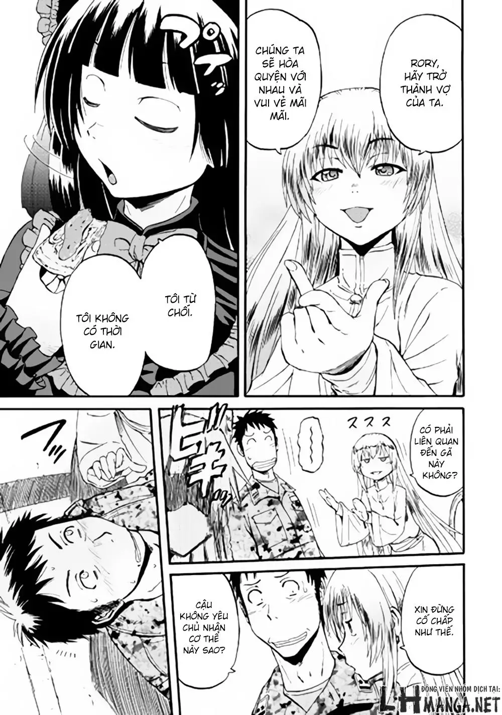 Gate - Jietai Kare No Chi Nite, Kaku Tatakeri Nettruyen ZZZ Chương 58 Page 13