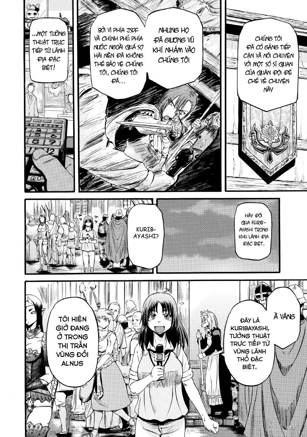 Gate - Jietai Kare No Chi Nite, Kaku Tatakeri Nettruyen ZZZ Chương 71 Page 8