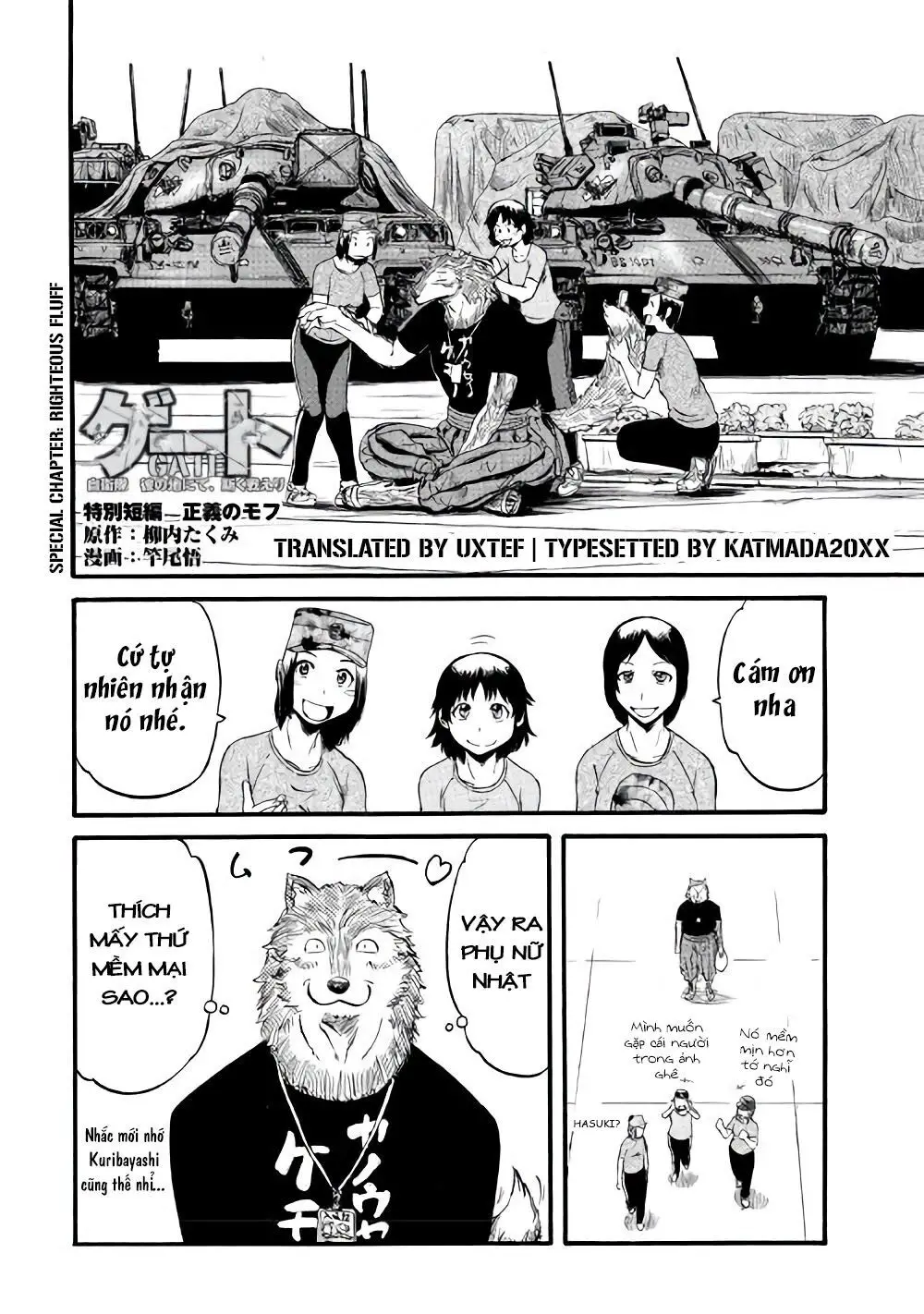 Gate - Jietai Kare No Chi Nite, Kaku Tatakeri Nettruyen ZZZ Chương 69.5 Page 6