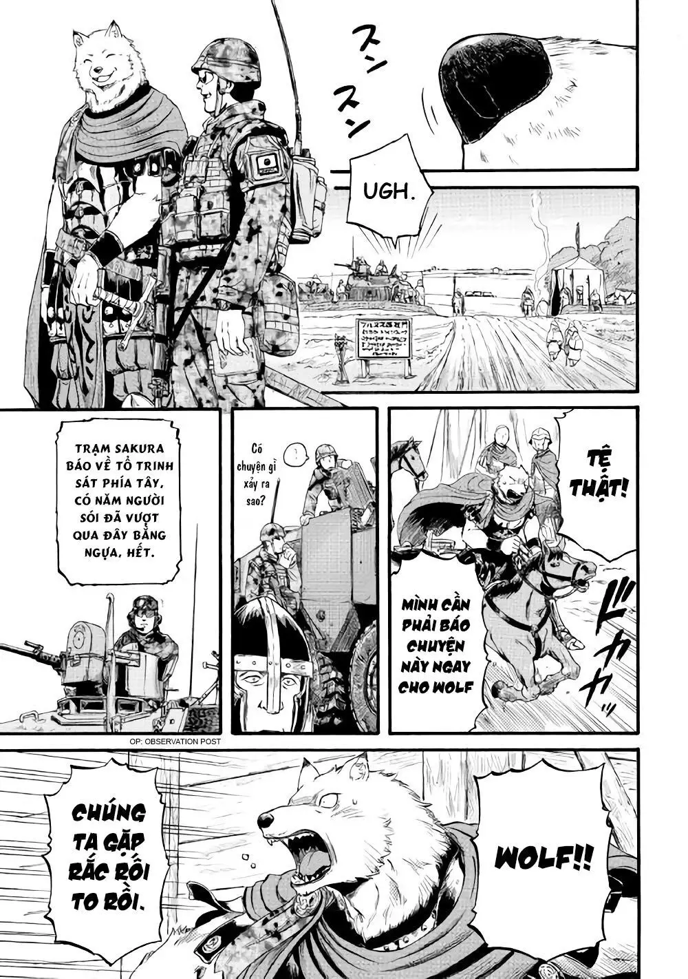 Gate - Jietai Kare No Chi Nite, Kaku Tatakeri Nettruyen ZZZ Chương 69.5 Page 7