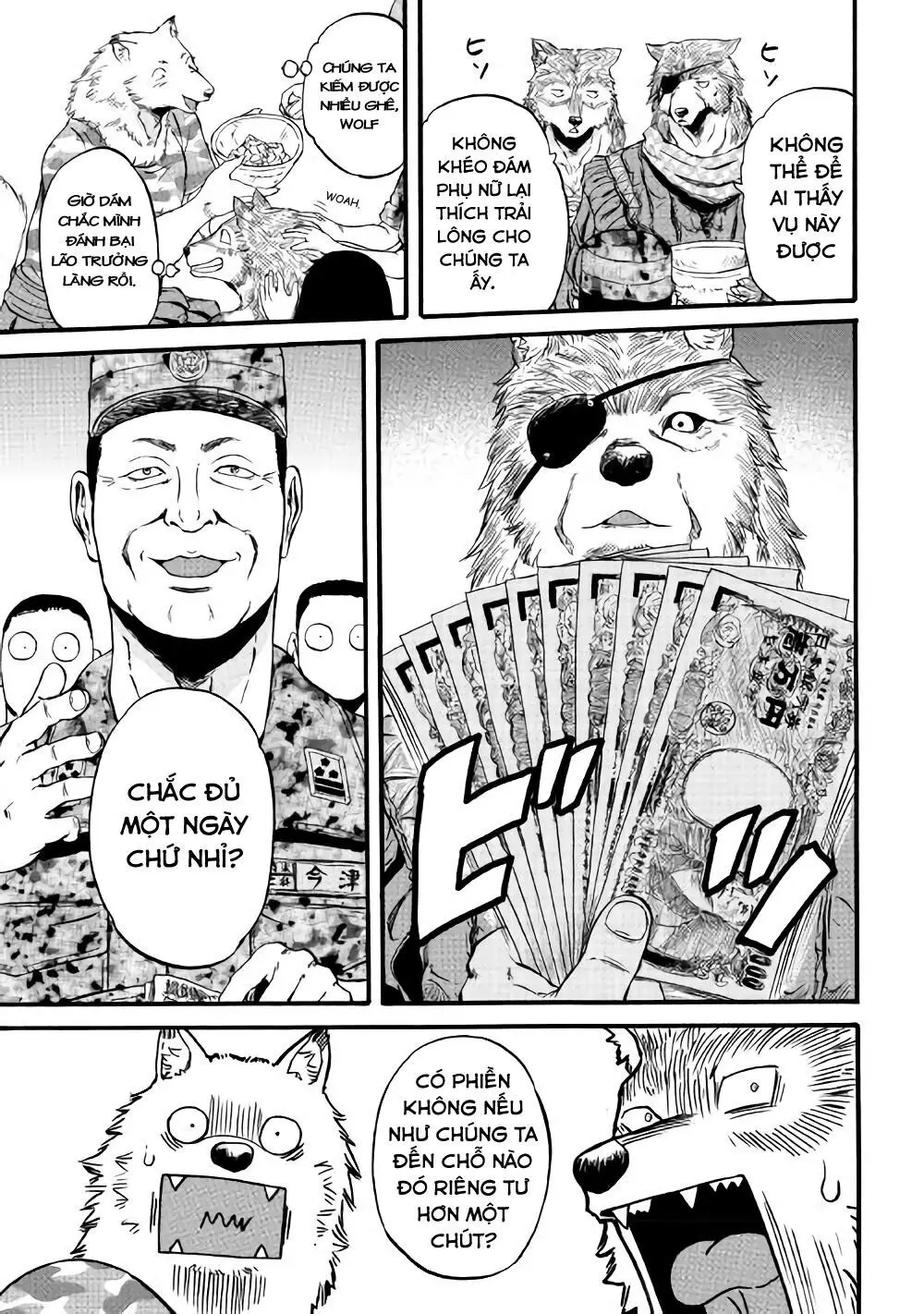 Gate - Jietai Kare No Chi Nite, Kaku Tatakeri Nettruyen ZZZ Chương 69.5 Page 15
