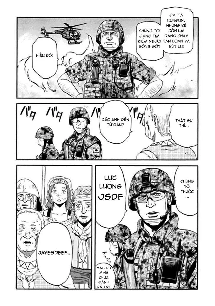 Gate - Jietai Kare No Chi Nite, Kaku Tatakeri Nettruyen ZZZ Chương 12 Page 35