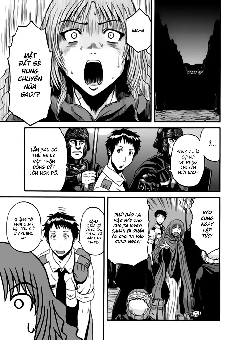 Gate - Jietai Kare No Chi Nite, Kaku Tatakeri Nettruyen ZZZ Chương 33 Page 9