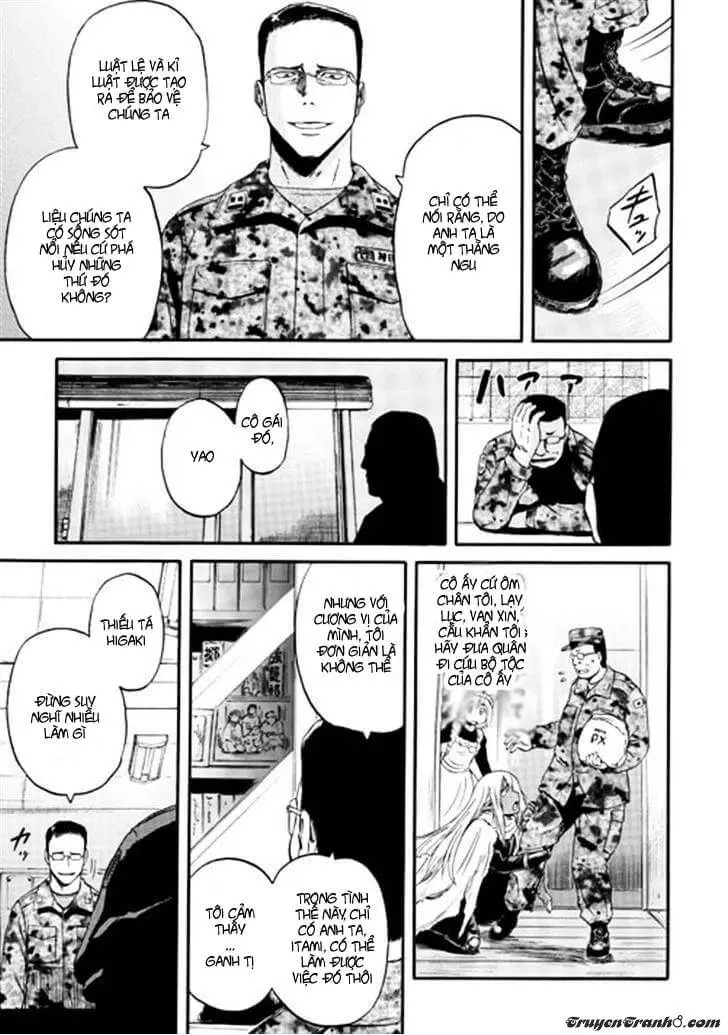 Gate - Jietai Kare No Chi Nite, Kaku Tatakeri Nettruyen ZZZ Chương 40 Page 22