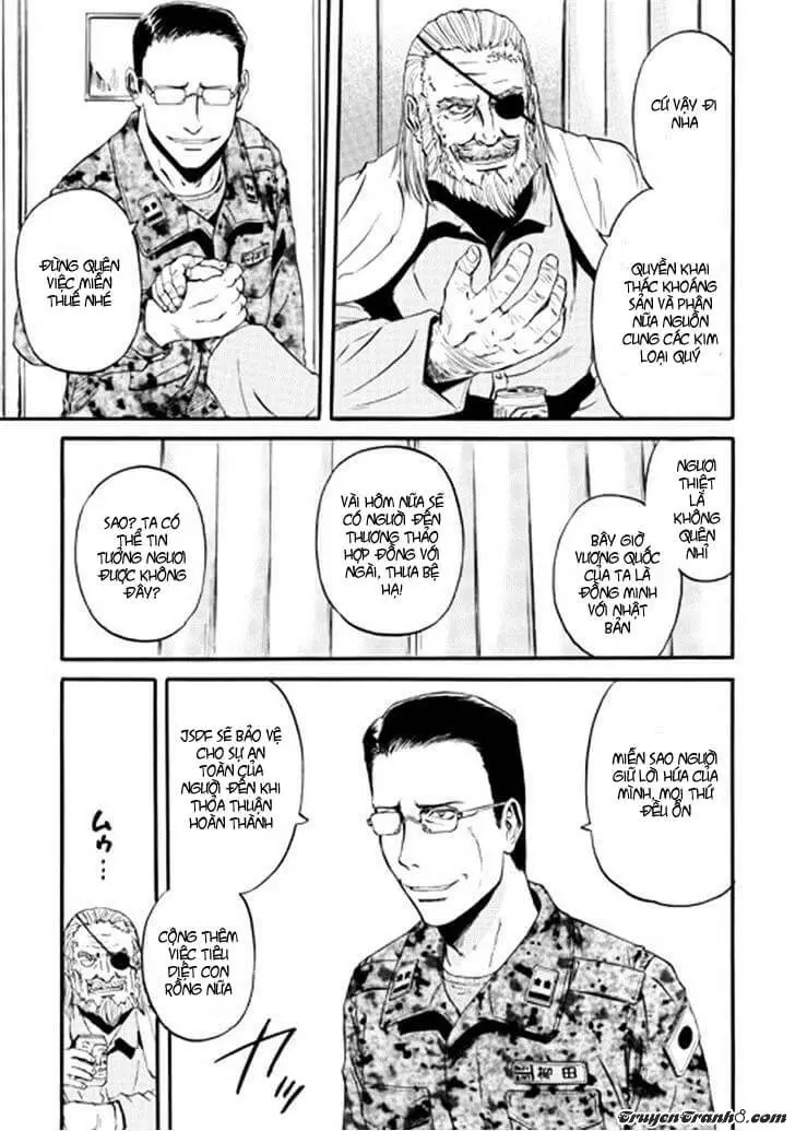 Gate - Jietai Kare No Chi Nite, Kaku Tatakeri Nettruyen ZZZ Chương 40 Page 34