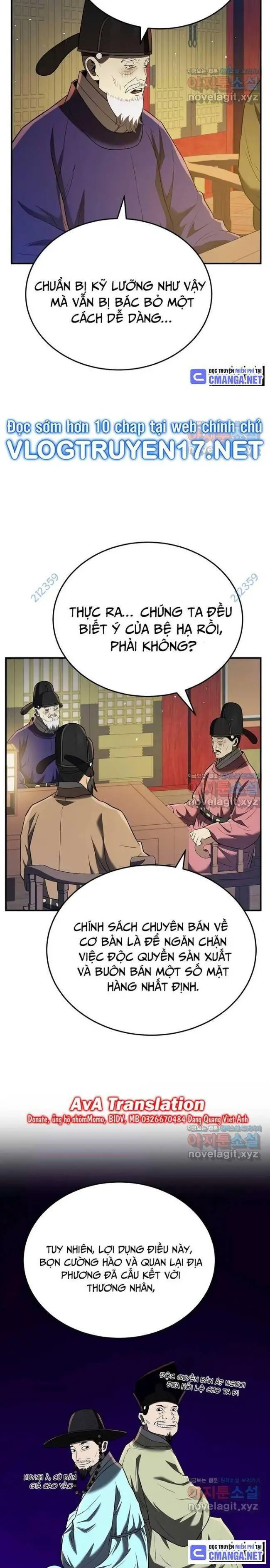 Vương Triều Đen Tối: Joseon Nettruyen ZZZ Chương 44 Page 195
