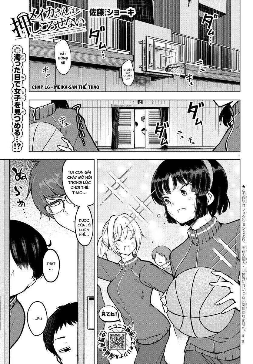 Meika-San Can&#39;t Conceal Her Emotions Nettruyen ZZZ Chương 16 Page 1