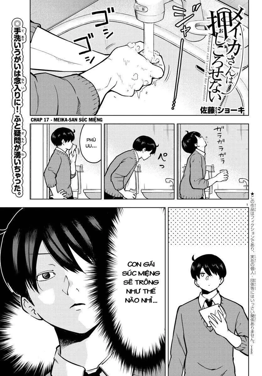 Meika-San Can&#39;t Conceal Her Emotions Nettruyen ZZZ Chương 17 Page 1