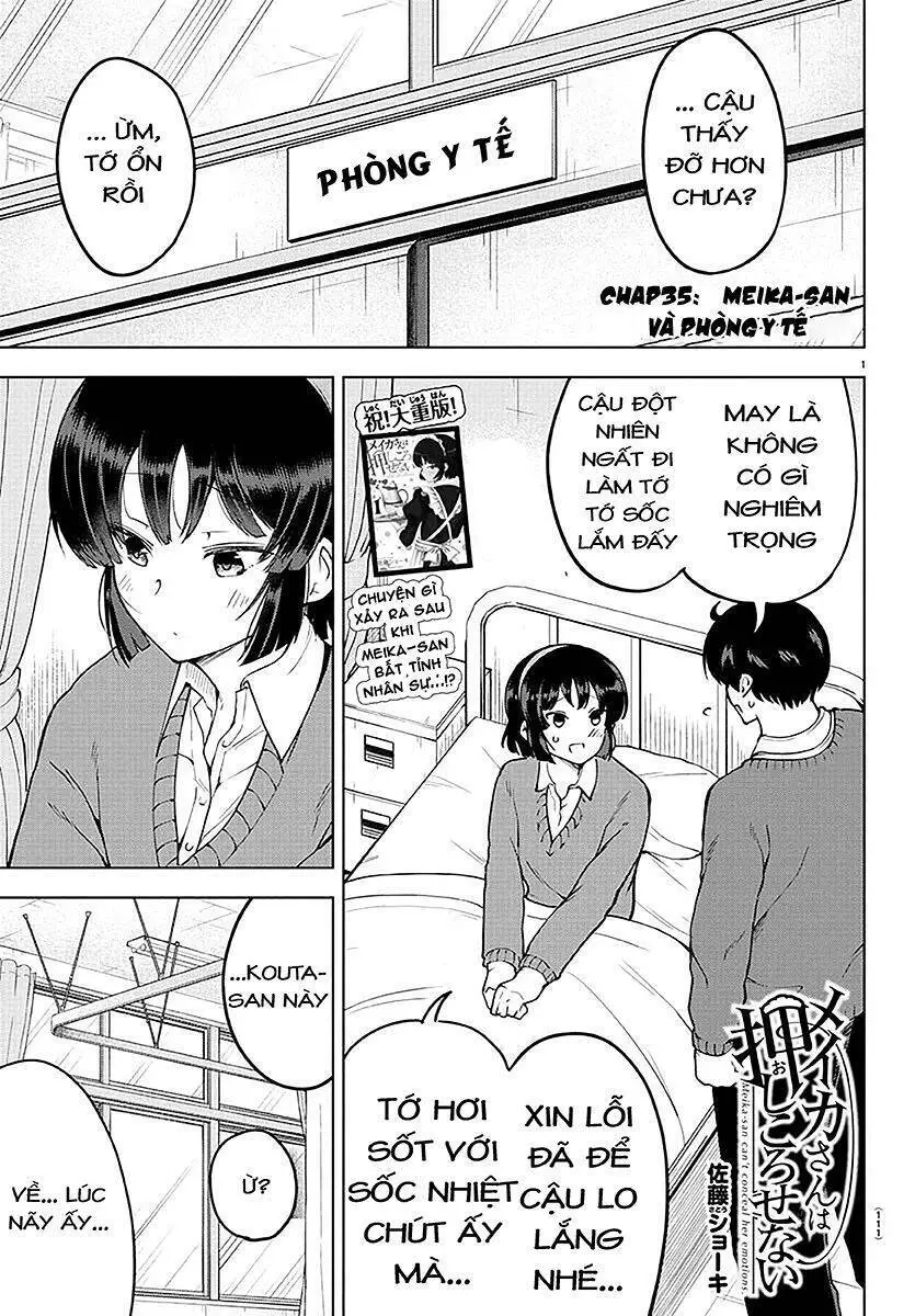 Meika-San Can&#39;t Conceal Her Emotions Nettruyen ZZZ Chương 35 Page 2