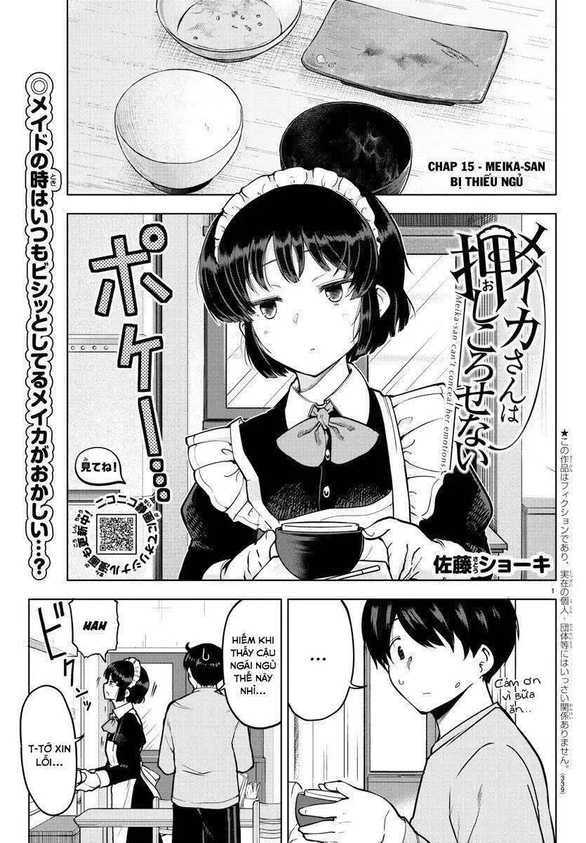 Meika-San Can&#39;t Conceal Her Emotions Nettruyen ZZZ Chương 15 Page 1
