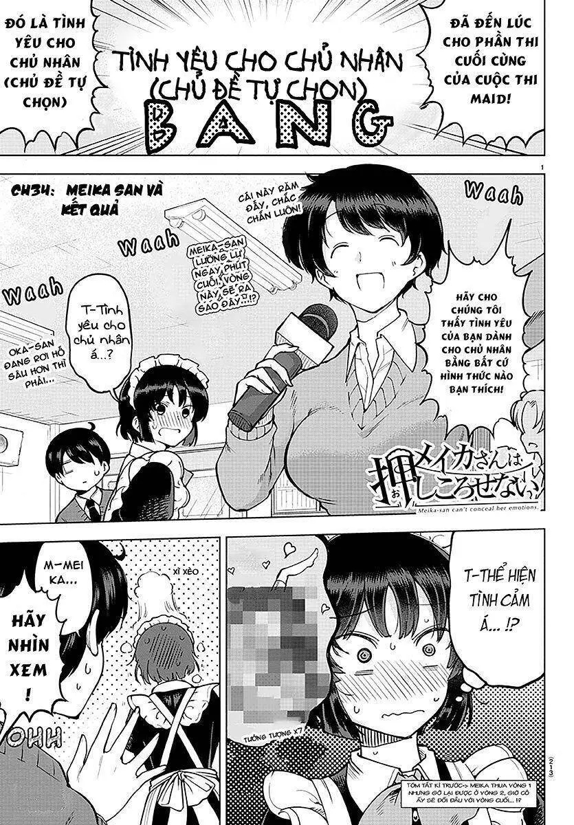 Meika-San Can&#39;t Conceal Her Emotions Nettruyen ZZZ Chương 34 Page 2
